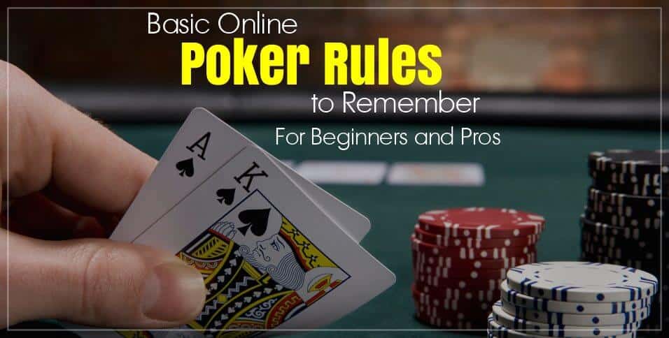 poker rules - পেশাদারের মতো খেলার জন্য গাইড উন্মোচণ করা